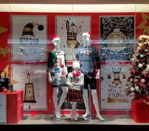 ホテル　ウィンドウ　ディスプレイ