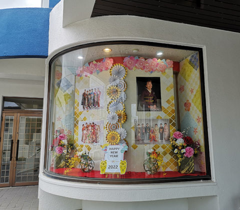 写真館　ウィンドウディスプレイ